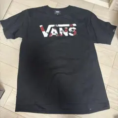 VANS ロゴ ローズ柄 Tシャツ ブラック Sのサムネイル