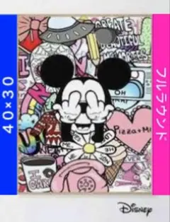 D-538 ダイヤモンドアートキットディズニー ビーズ アート ハンドメイド