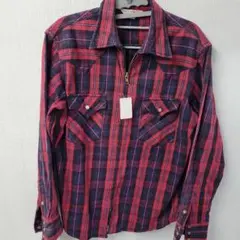 Levi's Red Tab チェック柄長袖シャツ MEDIUM