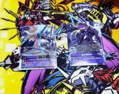 デジモンカード ベルスターモン 城木明日奈 パラレルセット - メルカリ