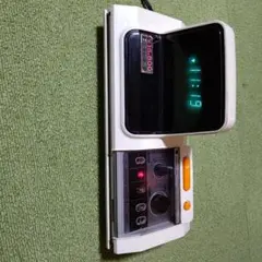 ボトル型デジタル時計　昭和レトロ　ヴィンテージ 昭和レトロ 目覚まし時計 置時計 デジタル時計 レトロ CITIZEN