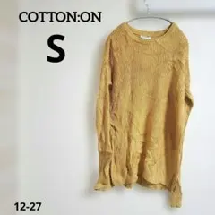 COTTON:ON【S】マスタード 長袖セーター