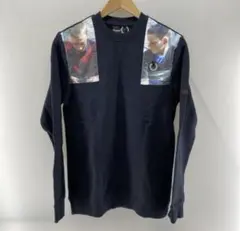 RAF SIMONS×FRED PERRY フォトグラフィック切替スウェット