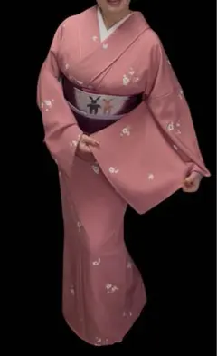 期間限定です SALE！お仕立て上がりほやほやです 逸品 正絹飛び柄小紋