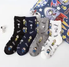 すヌーピー靴下 4足セット*2