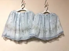 【値下げ】女の子　スカート　双子コーデセット　まとめ売り　150・140