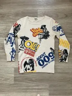 稀少⭐︎ヒステリックグラマー　９０年代旧タグ　総柄ラメニット