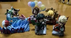 ヒロアカ デスクトップヒーローズ ① 緑谷 爆豪 轟 麗日 オールマイト 蛙吹