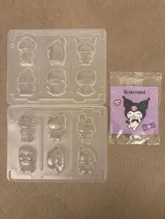 なかよしシールグミ　型2種セット