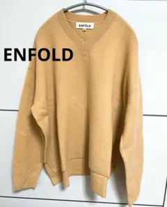 ENFOLD オーバーサイズ　ウール100%セーター38のサムネイル