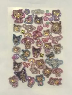 ボンボンドロップシール 日焼けキティ サンリオ うるちゅる ギャル