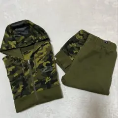 PUMA迷彩柄スエット《MENSのMサイズ》 セットアップ
