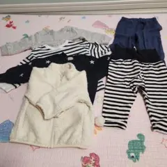 プティマイン、ユニクロ、コトリ、保育園 まとめ売り 80サイズ秋冬