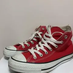 CONVERSE コンバース オールスター ハイカットスニーカー 赤 24.5