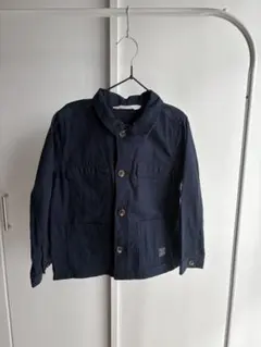 ★H&Mネイビー ジャケットUS6