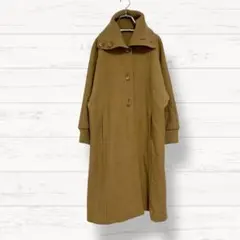 HARE ステンカラーオーバーコート キャメル M - メルカリ