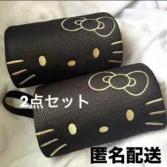 ハローキティデザインのメッシュシートカバークッション付きで快適 