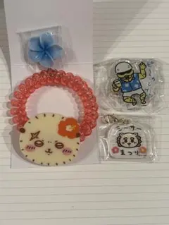 ちいかわ　シーサーのおみやげやさん　シーサー祭り　ラッコ　コイルヘアゴム