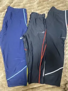 ⭐︎値下げ【まとめ売り 3点】asics ハーフタイツ