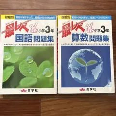 最レベ 小学3年 国語・算数問題集セット