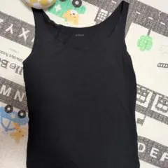 UNIQLO AIRism タンクトップ ブラック Lサイズ　レディース