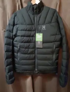 HAGLÖFS ブラック ダウンジャケット