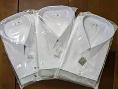 新品☆山喜　長袖ワイシャツ　白鳥　SWAN　ホワイト無地　レギュラー　3枚セット