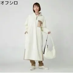 再値下【美品タグあり】CAMP7 フリースワンピース