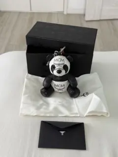 MCM パンダ キーホルダー チャーム