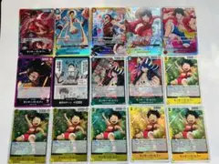ワンピースカード モンキー・D・ルフィ まとめ売り！15枚