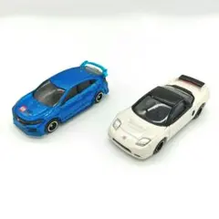トミカ ホンダセット シビック TYPE R 50周年記念 & 廃盤 NSX-R