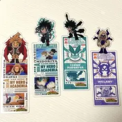 【匿名配送】僕のヒーローアカデミア　ブックマーク　4枚セット