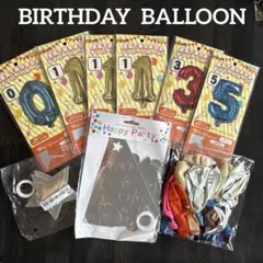 バースデーパーティー　バルーンセット
