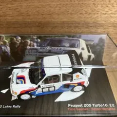 デアゴスティーニ ラリーカーコレクション プジョー205 Turbo16 E2