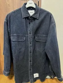 WTAPS 23ss WCPO 01LSCOTTON DENIM カラーブラック - メルカリ