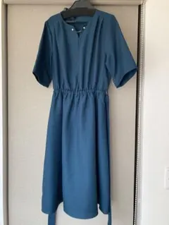 VIS ひざ丈ワンピース