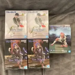 ブルーロック　フィギュア　5個セット　潔世　御影玲王　士道龍聖