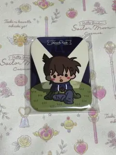 名探偵コナン セガラッキーくじ メモリアルカット 江戸川コナン 缶バッジ