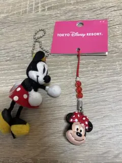 ミニー 根付ストラップ ディズニー ラナ製 - メルカリ
