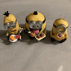 ミニオンズ　もぐもぐFig. ガチャガチャ　３種