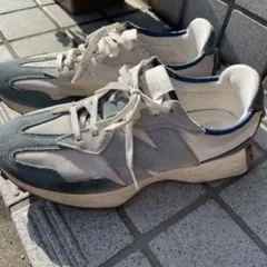 New Balance スニーカー グレー/ホワイト/ネイビー