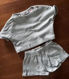 ZARA ベビー セットアップ ワッフル素材 62cmのサムネイル