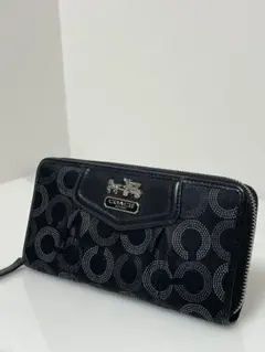 COACH CP230 モノトーン 長財布 シグネチャー - メルカリ