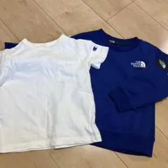 ホワイト・ブルー トレーナーセット