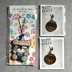 SexyZone キーホルダー ツアーグッズ STAGE PAGES セクベア
