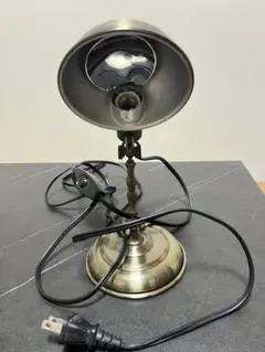 シルバー メタル テーブルライト