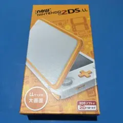 新品、未開封　New Nintendo 2DS LL ホワイト/オレンジ