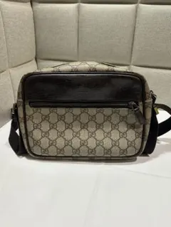 GUCCI ショルダーバッグ ブラウン GGスプリームキャンバス ユニセックスのサムネイル