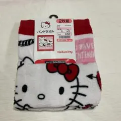 しまむら　サンリオのハローキティ ハンドタオル 2枚組 34×35cm