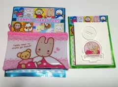 【即購入可】サンリオ　フラットポーチ・アクリルスタンド　マロンクリームまとめ売り